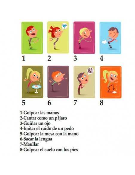 Juego de cartas Tip Top Clap de Djeco Juego de cartas Tip Top Clap de Djeco