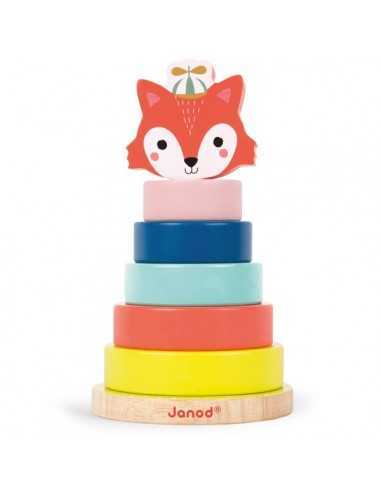 Zorro Apilable Baby Forest de Janod Zorro Apilable Baby Forest de Janod