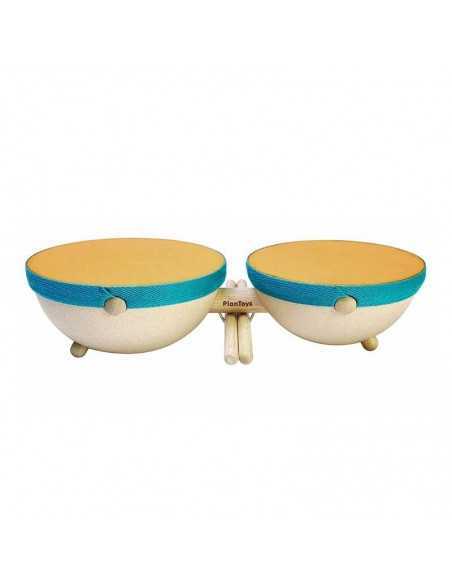 Tambor Doble de PlanToys Tambor Doble de PlanToys