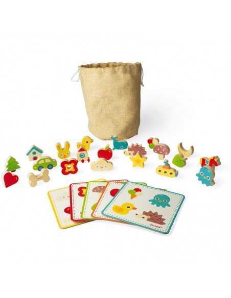 Juego de Reconocimiento Táctil de Janod Juego de Reconocimiento Táctil de Janod