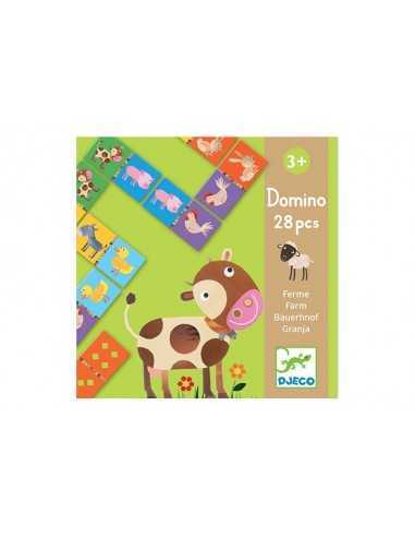 Juego Educativo Dominó Granja de Djeco Juego Educativo Dominó Granja de Djeco