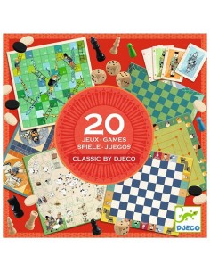 Juegos Clásicos 20 Juegos de Djeco
