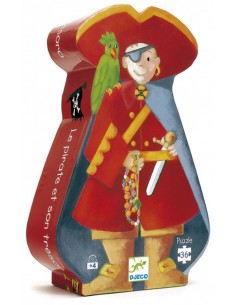 Puzzle Silueta Pirata de Djeco