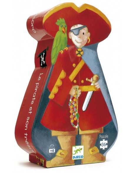 Puzzle Silueta Pirata de Djeco Puzzle Silueta Pirata de Djeco