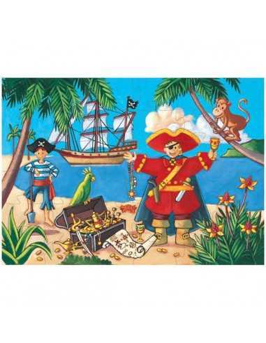 Puzzle Silueta Pirata de Djeco Puzzle Silueta Pirata de Djeco