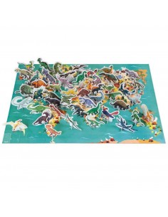 Puzzles Dinosaurios Janod 2