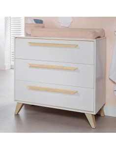 Cómoda Lazzio Blanco natural