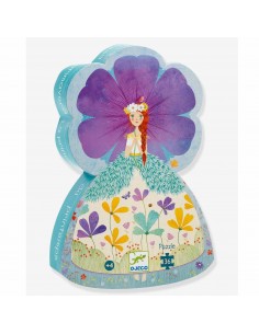 Puzzle Silueta La Princesa de Primavera de Djeco