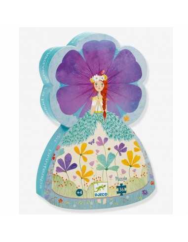 Puzzle Silueta La Princesa de Primavera de Djeco Puzzle Silueta La Princesa de Primavera de Djeco