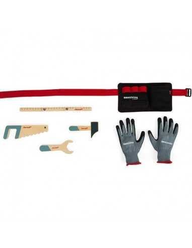 Set Herramientas Guantes y Cinturón Brico Kids de Janod Set Herramientas Guantes y Cinturón Brico Kids de Janod