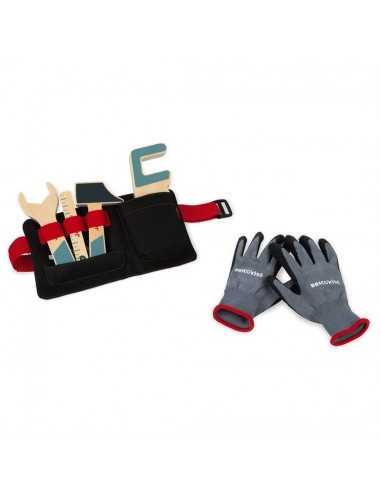 Set Herramientas Guantes y Cinturón Brico Kids de Janod Set Herramientas Guantes y Cinturón Brico Kids de Janod