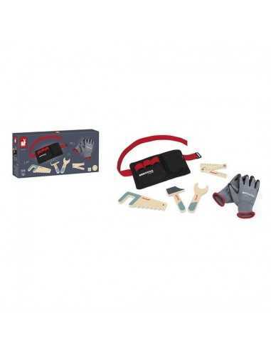 Set Herramientas Guantes y Cinturón Brico Kids de Janod Set Herramientas Guantes y Cinturón Brico Kids de Janod