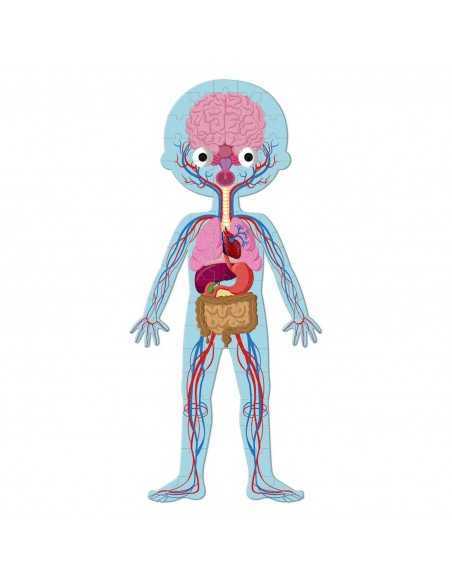 Puzzle Educativo Cuerpo Humano Janod