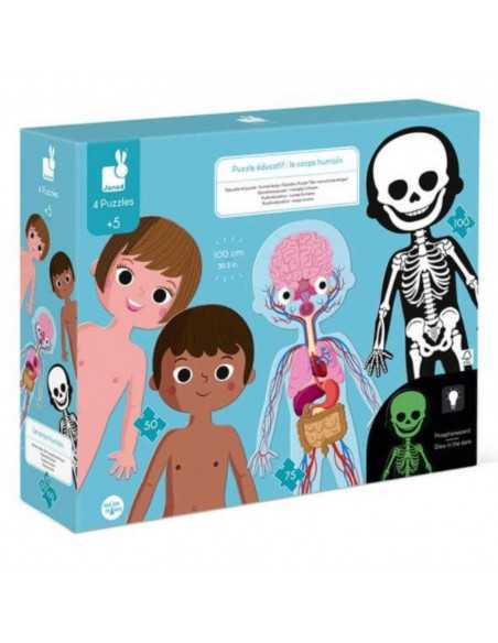 Puzzle Educativo Cuerpo Humano Janod