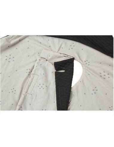 Saco arrullo bebé Baby Wrap Dark Grey Star de Voksi Saco arrullo bebé Baby Wrap Dark Grey Star de Voksi