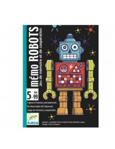 Juego de Cartas Robots de Djeco
