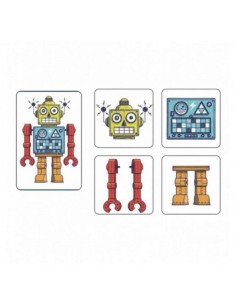 Juego de Cartas Robots de Djeco 2
