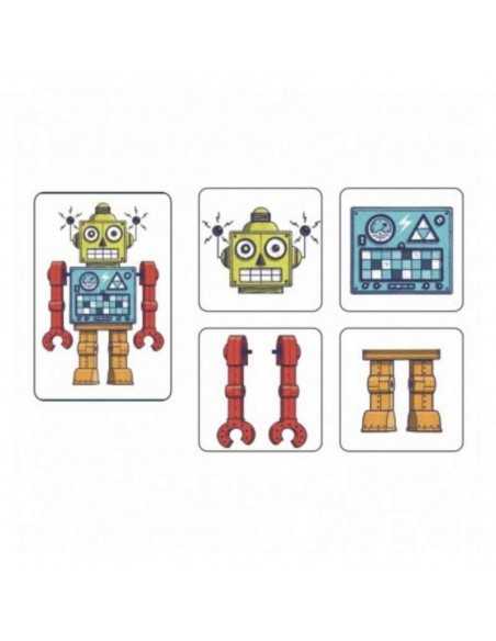 Juego de Cartas Robots de Djeco Juego de Cartas Robots de Djeco