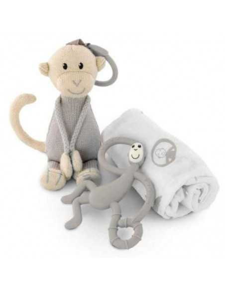 Set Muselina + Mordedor + Peluche de Matchstick Monkey |Entrega 24-48h Set Muselina + Mordedor + Peluche de Matchstick Monkey |Entrega 24-48h