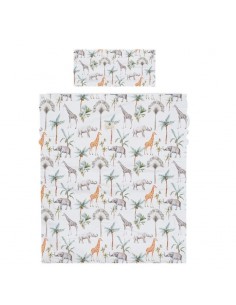 Funda nórdica y funda de almohada 120x150 Africa de Bimbidreams
