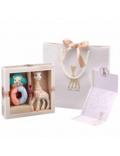 Comprar set mordedor + Sonajero Sense & Soft de Sophie la jirafa | Mordedores Bebé 2