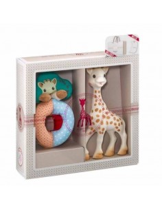 Comprar set mordedor + Sonajero Sense & Soft de Sophie la jirafa | Mordedores Bebé