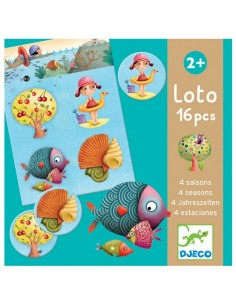 Comprar loto educativo 4 Puzzles Estaciones Djeco | Tiendas en Madrid