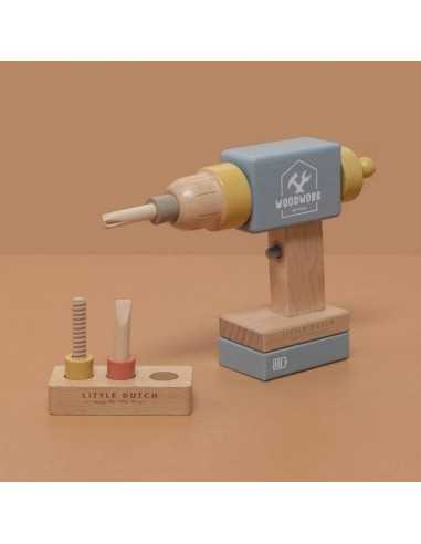 Comprar Taladro de Madera Little Dutch | Juguetes para Niños Comprar Taladro de Madera Little Dutch | Juguetes para Niños