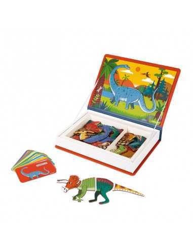 Magneti'book Dinosaurios Janod, libro magnético con figuras de dinosaurios Magneti'book Dinosaurios Janod, libro magnético con figuras de dinosaurios