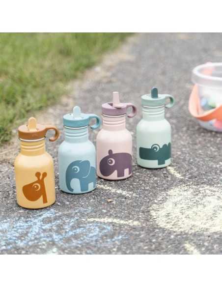 Comprar Botella metálica con pajita Elphee | Done By Deer Comprar Botella metálica con pajita Elphee | Done By Deer