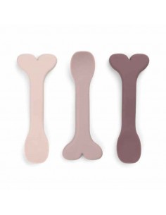 Comprar Pack de 3 Cucharas Wally Rosa de Done by Deer |Tiendas en Madrid