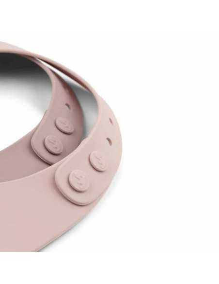 Comprar Babero de Silicona Ozzo Rosa de Done By Deer | Alimentación Bebé