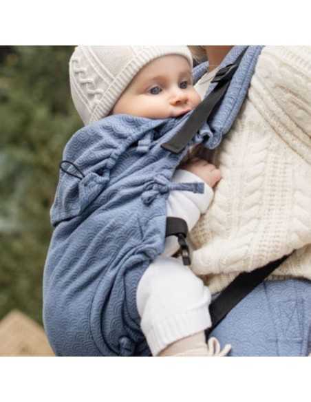 Mochila Ergonómica Quokkababy E-Carrier Blue Waves | Comodidad y Adaptabilidad Mochila Ergonómica Quokkababy E-Carrier Blue Waves | Comodidad y Adaptabilidad