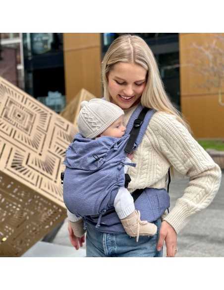 Mochila Ergonómica Quokkababy E-Carrier Blue Waves | Comodidad y Adaptabilidad Mochila Ergonómica Quokkababy E-Carrier Blue Waves | Comodidad y Adaptabilidad