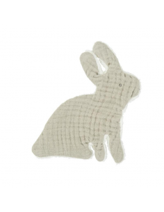 Comprar Muselina de Bambú con dou dou de Bunny 115 x 115cm Bimbidreams| Muselinas grandes 2