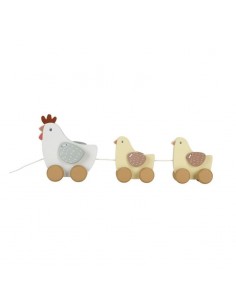 Comprar Juego de Arrastre Pollitos Pequeña Granja de Little Dutch |Tiendas en Madrid