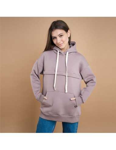 Sudadera de Maternidad y Lactancia Love and Carry - Cappuccino Sudadera de Maternidad y Lactancia Love and Carry - Cappuccino