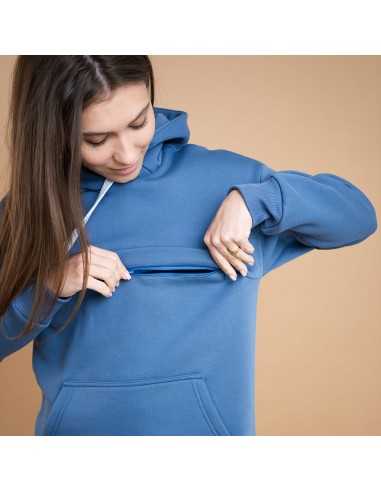 Sudadera de Maternidad y Lactancia Love and Carry - Jeans