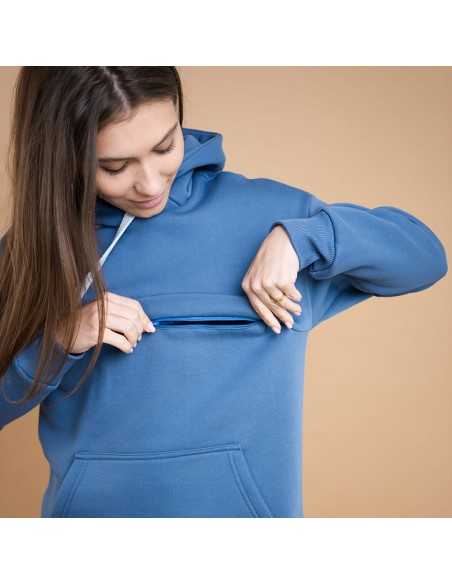 Sudadera de Maternidad y Lactancia Love and Carry - Jeans