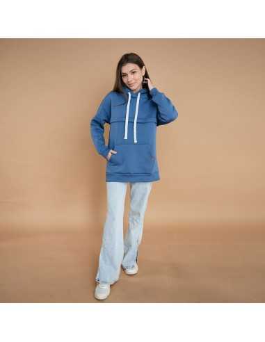 Sudadera de Maternidad y Lactancia Love and Carry - Jeans