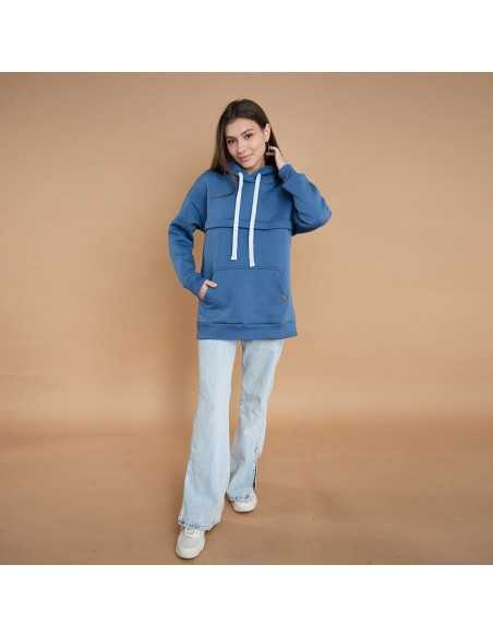 Sudadera de Maternidad y Lactancia Love and Carry - Jeans