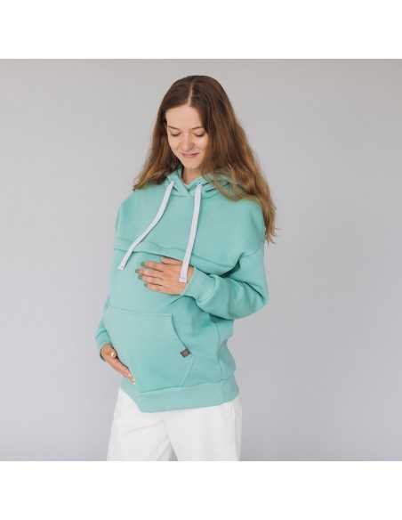 Sudadera de Maternidad y Lactancia Love and Carry - Nephrite
