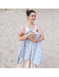 Muselina de Modal Love and Carry - Gris