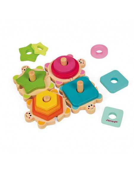 Tortugas Apilables I Wood de Janod