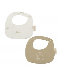 Pack 2 Baberos para Bebé Bunny de Bimbidreams