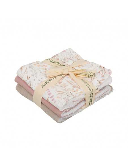 Pack de 3 Toallitas Niza de Bimbidreams | Suaves y Absorbentes