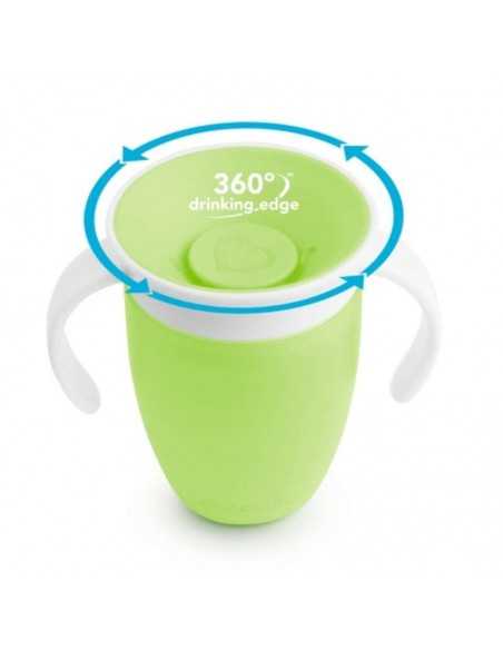 Taza antigoteo Miracle 360 con asas y tapa de Munchkin |Tiendas en MAdrid Taza antigoteo Miracle 360 con asas y tapa de Munchkin |Tiendas en MAdrid