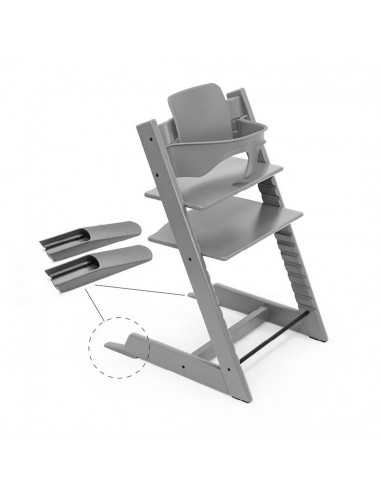 Que incluye Baby Set 2 Tripp Trapp Stokke Gris Tormenta
