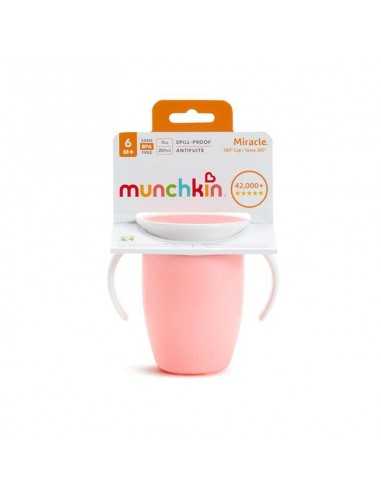 Taza antigoteo Miracle 360 con asas y tapa de Munchkin |Tiendas en MAdrid Taza antigoteo Miracle 360 con asas y tapa de Munchkin |Tiendas en MAdrid