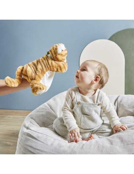 Marioneta Tigre Papaye - Marioneta Suave y Confortable Marioneta Tigre Papaye - Marioneta Suave y Confortable